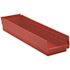 Quantum Storage Systems 4 In Red Shelf Bin 23-5/8 X 6-5/8 X 4 In Package Of 8