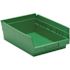 Quantum Storage Systems Eco Green Shelf Bin 11-5/8 X 8-3/8 X 4 In Package Of 20