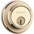 Kwikset 817 Keyed 1 Side Ul Deadbolt Featuring Smartkey Security Polished Brass