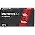 Duracell Procell Intense 9V Alkaline Battery, Case Of 72