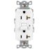 Hubbell Wiring Commercial Self-Test Gfci Receptacle, 20a, White