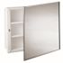 Generic Private Brand 16w X 22"h Recessed Mirrored Medicine Cabinet With Polystyrene Body