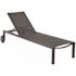 Cape Soleil Santorini Aluminum Sling Chaise Lounge Chair Gray Sling, Gray Frame