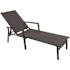 Cape Soleil Santorini Aluminum Padded Sling Chaise Lounge Chair