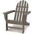 Cape Soleil Verde Modern Adirondack Chair In Slate Gray