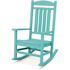 Cape Soleil Verde Porch Rocker In Aruba Blue