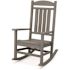 Cape Soleil Verde Porch Rocker In Slate Gray