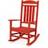Cape Soleil Verde Porch Rocker In Sunset Red