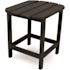 Cape Soleil Verde 19" X 15" Side Table In Black