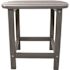 Cape Soleil Verde 19" X 15" Side Table In Slate Gray