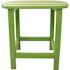 Cape Soleil Verde 19" X 15" Side Table In Lime