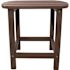 Cape Soleil Verde 19" X 15" Side Table In Mahogany