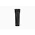 Suncast Commercial 23 Gallon Resin Slim Trash Can With Handles -Black