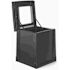 Suncast Commercial 35 Gallon Resin Customizable Garbage Can With Open Lid