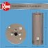 Rheem Performance Platinum 50g Short 12 Year 40000 BTU Natural Gas Tank Heater