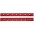 Tennant Company Left Squeegee Blade Kit 28cm Linatex Parabolic