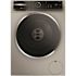 Bosch 800 Series 2.4 Cu. Ft Stackable Front Load Washer In Pearl Steel
