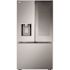 LG ENERGY STAR 26 Cu. Ft. 3- Door French Door Refrigerator With Smart Mirror Instaview And Ice Maker, Silver, ADA