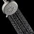 Seasons Seasons 5 Spray 1.8 GPM Massage Showerhead with Brass Ball Joint in Brushed Nickel