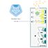 Renown WCBasix 30-Day Anti-splash Urinal Screen, Cotton Blossom Scent, Case of 10