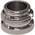 Danco 55/64"-27m / 3/4" Ghtm X 55/64"-27f Chrome Garden Hose Aerator Adapter
