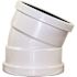 Ipex 4" PVC Sewer 22-1/2d Elbow Sdr35 - Gxg