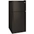 Whirlpool 18 Cubic Feet Top-Freezer Refrigerator, Black