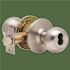 Dexter Grade 2 Entry/office Cylindrical Lock, Sfic Prep Less Core, Satin Ss