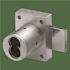 Olympus 1-1/4" Reversible Ic Door Lock Barrel, 1-1/8" Diameter, Satin Chrome