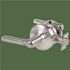 Schlage Grade 2 Storeroom Lock With Select Vandlgard Latitude Lever Satin Chrome