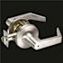 Yale Grade 1 Privacy/bedroom/bath Cylindrical Lock, Augusta Lever, Satin Chrome