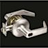 Yale Grade 1 Storeroom Lock, Augusta Lever, Lfic 6-Pin Less Core, Satin Chrome
