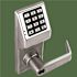 Alarm Lock Grade 1 Pushbutton Lock, 6-Pin Corbin Russwin Lfic Prep, Satin Chrome
