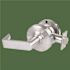 Schlage Grade 1 Exit Lock, Rhodes Lever, Non-Keyed, Satin Chrome