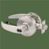 Sargent Electrified Cylindrical Lock, Sfic Prep, Less Core, Rx, Satin Chrome