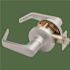 Falcon Grade 1 Passage/closet Cylindrical Lock, Dane Lever, Satin Chrome