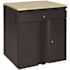 Husky Heavy Duty Welded 20-Gauge Steel 1-Drawer 2-Door Garage Base Cabinet Black