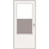 Larson Life-Core Composite Surface Single-Vent Storm Door, 32" X 80", White