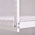 Husky Adjustable Height Garage Overhead Ceiling Storage Rack White