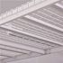 Husky Adjustable Height Garage Overhead Ceiling Storage Rack White