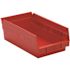 Quantum Storage Systems Red 11-5/8 X 6-5/8 X 4 In Eco Shelf Bin Package Of 30