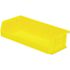Quantum Storage Systems Quantum Storage Systems Ultra Stack & Hang Bin, 5-3/8"x11"x3", Yellow, Case Of 8