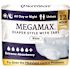 Northshore Megamax Overnight Adult Diaper Hvy Incontinence M Wht Case Of 40