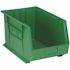 Quantum Storage Systems Green 18 X 11 X 10 In Ultra Stack Bin Package Of 4