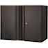 Husky Heavy Duty Welded 20-Gauge Steel Wall Mounted Garage Cabinet Black