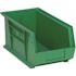 Quantum Storage Systems Green Stack Bins 14-3/4x8-1/4x7 In Package Of 12