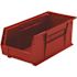 Quantum Storage Systems Quantum Storage Systems Ultra Stack & Hang Bin, 18"x8-1/4"x7", Red, Case Of 6