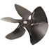 Williams 11" Dia 5 Blade Cw Rotation 1/2" Bore Fan Blade P200600
