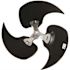 Lennox 26.5" Diameter 25 Deg Pitch 3 Blade 1/2" Bore Low Noise Fan Blade 85m50