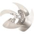 Nordyne 17" Dia 33 Deg Pitch 4 Blade Bore Low Noise Fan Blade 667354r